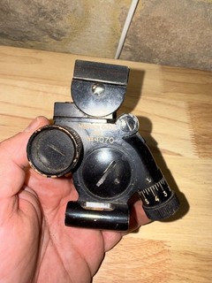 FRANCE OPTIQUE DE MORTIER 60MM MODELE 1935