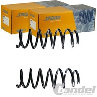 2X Spidan Fahrwerksfedern Satz Hinten Passend FÜR BMW X3 X4 Links+Rechts | 86932