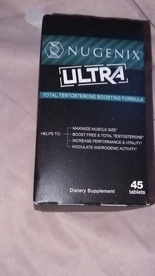 Nugenix Ultra Total Testosterone Booster Tablets 45ct D-Aspartic Acid