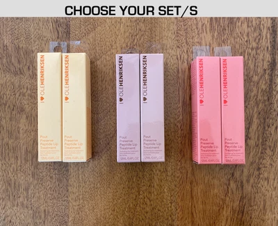 (2 pk.) OLE HENRIKSEN POUT PRESERVE PEPTIDE LIP TRIATMENT (0.4 fl. oz): CHOOSE
