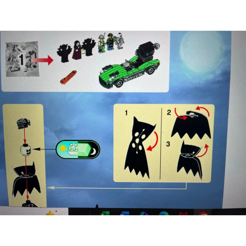 Lego Monster Fighters 9468 Vampyre Castle New NO Box 100% Complete Sealed Packs - Image 4 of 4