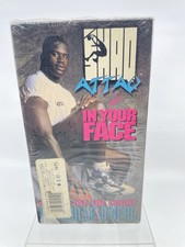 Shaq Attack - In Your Face: On and Off the Court (VHS, 1992) SHAQUILLE O'NEAL