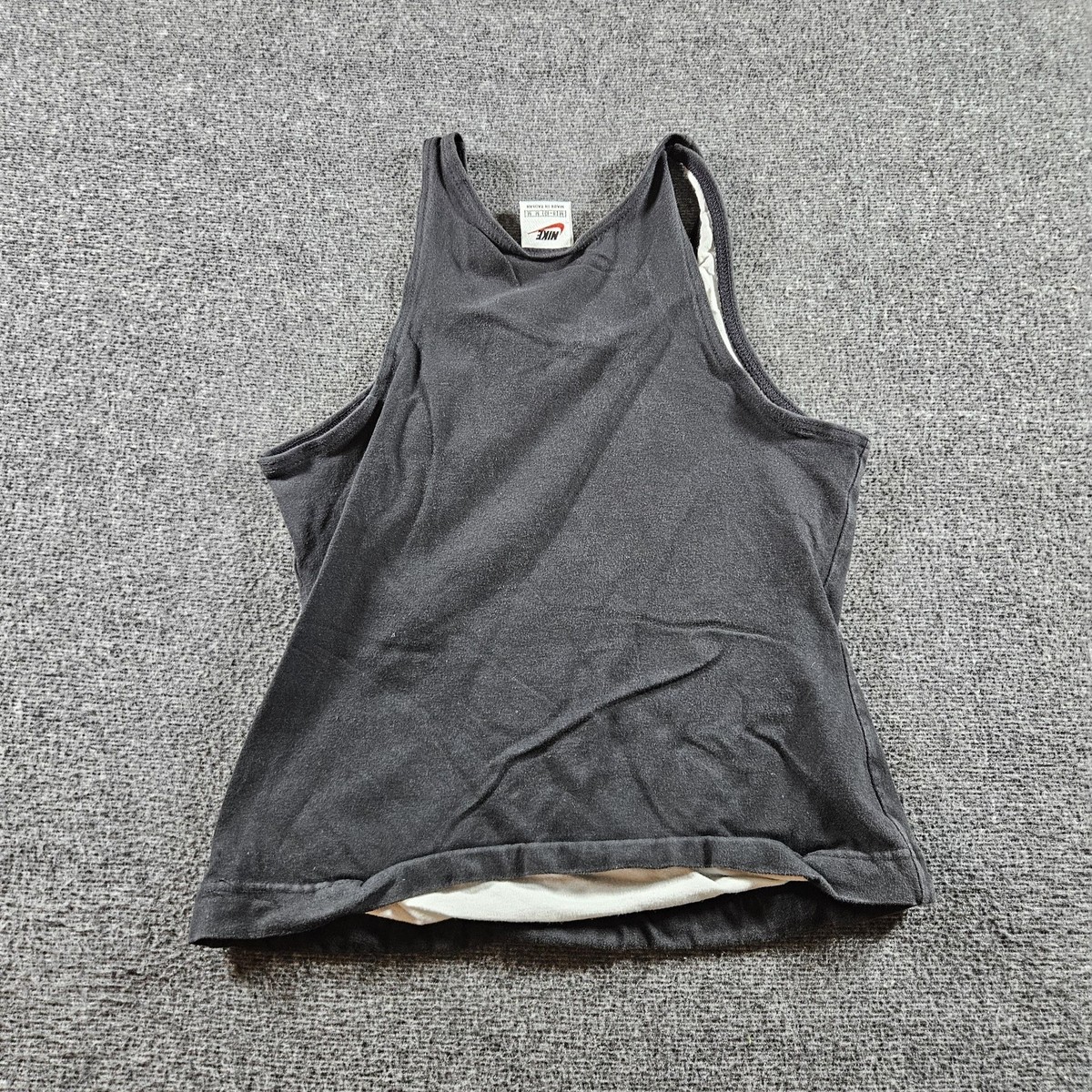 Hysterics AIRBORNE タンクトップ グレー Vintage Nike Tank Top Womens M Gray Built In Bra Athletic Running