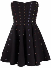 Valentino Garavani Crystal-Embellished Minidress