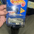 1991  Vintage Hot Wheels Goodyear Blimp Gray  Blue Card #137