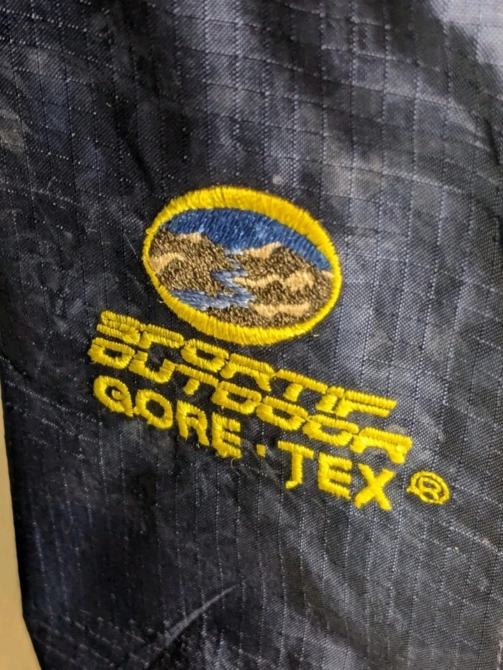 Sportif Outdoors, Chaqueta de Lluvia con Capucha para Hombre, Azul, Talla XL Foto 3 de 4