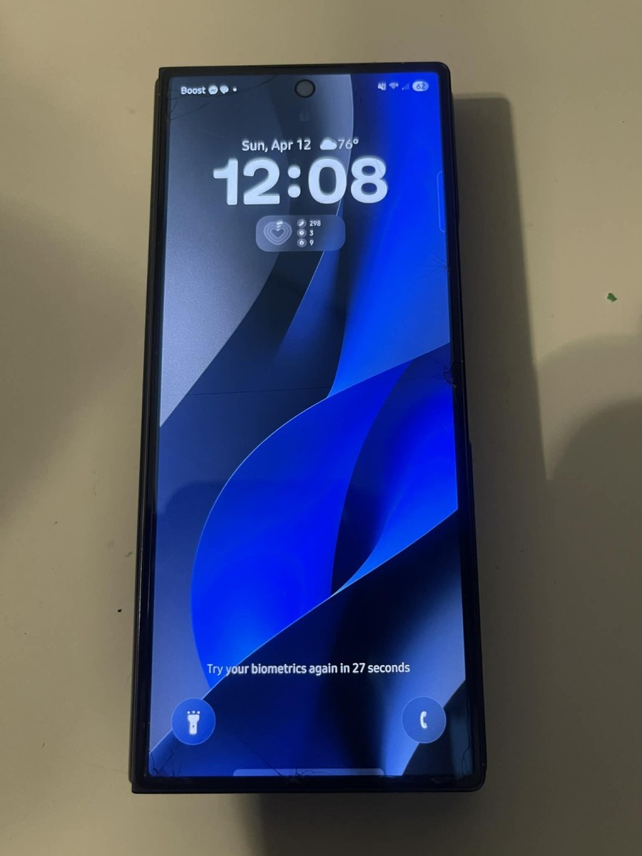 Samsung Galaxy Z Fold6 Black 512GB 12GB RAM Foldable Display Dual