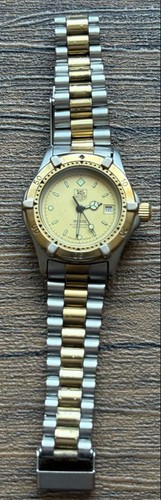 TAG HEUER Watch Professional 964.008R Champagne Dial Silver & Gold Quartz - Picture 7 of 16