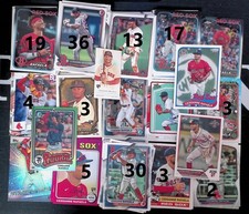 (143) CARD RC BASE LOT Ceddanne Rafaela Boston Red Sox Baseball MLB Netherlands