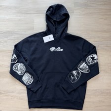 NEW Jordan Mens Six Rings MVP Hoodie Black Nike Air Sweatshirt Size M