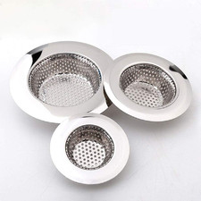 Hair Catcher Shower Drain 3 Pack , Bathtub Drain Cover, Sink Tub Drain Stopper,