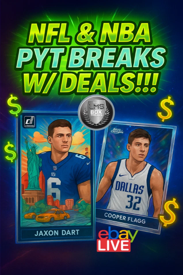 🏈🏀NFL & NBA BREAKS!!! CHASIN DART🌆 & COOP✨!!!POKEMON, UFC, & MORE!!!