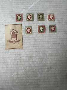 Heligoland Stamps  Collection Of 7 Used And Unused Nice Group No Faults