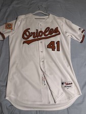 2017 Baltimore Orioles LOGAN VERRERT Team Issued MLB Jersey Sz 44 (Home Jersey)