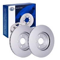 2X Hella Bremsscheiben 305Mm Vorne Passend FüR Mercedes A-KLASSE B-KLASSE