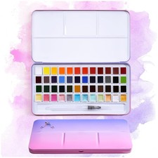 MeiLiang Watercolor Paint Set, 36 Standard Colors