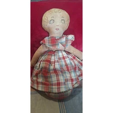 Topsy Turvey cloth rag doll- vintage Americana! Very nice vintage condition