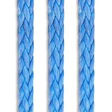 UHMWPE Rope HMPE Winch Pull Line Hoist Rigging all sizes 1/8 inch to 1 inch