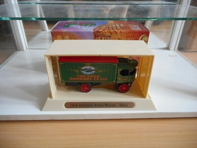 Matchbox Models of Yesteryear 1918 Atkinson Wagon ''The Swan Brewery'' - Green Box