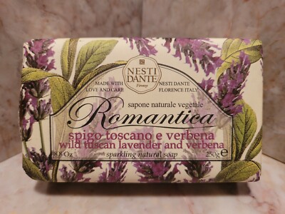 Nesti Dante Lavender and Verbena Scent Soap Bar  8.8oz Florence Italy