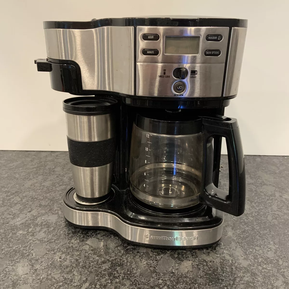  Hamilton Beach 2-Way Brewer Coffee Maker, Single-Serve