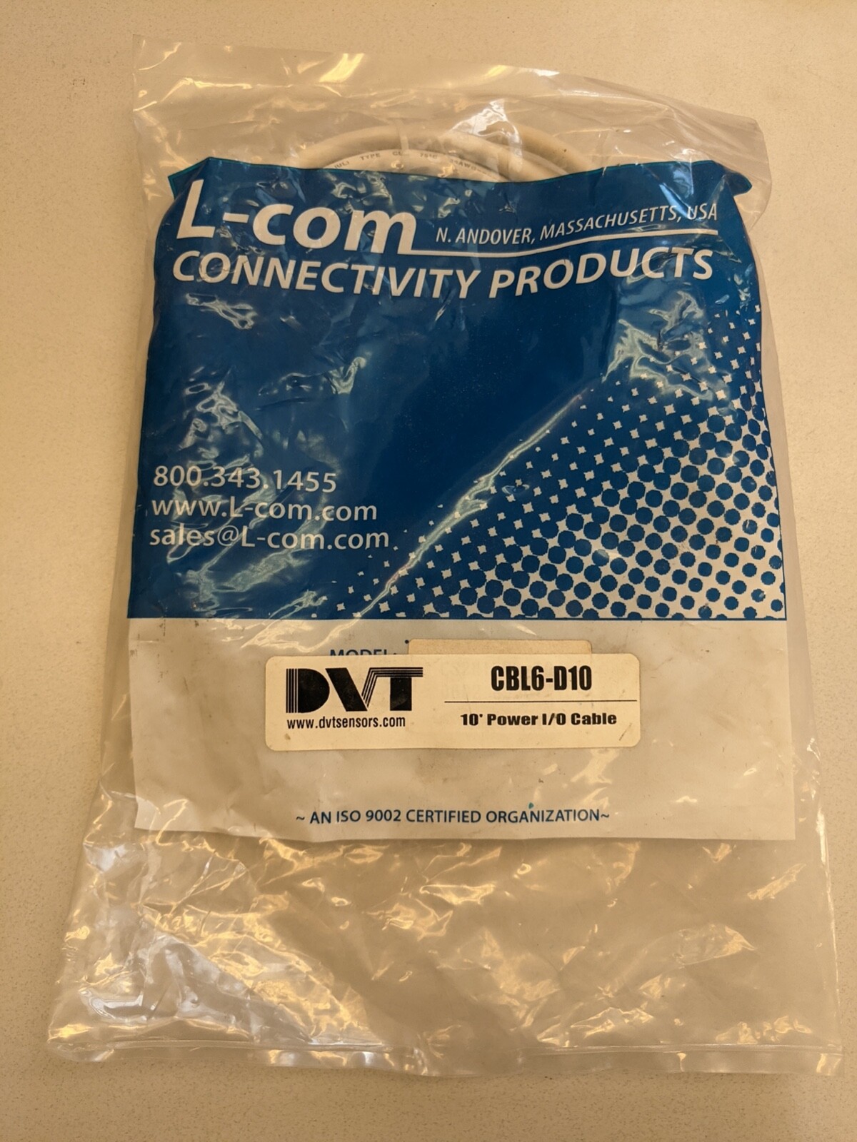 DVT CBL6-D10 Power I/O Cable | eBay