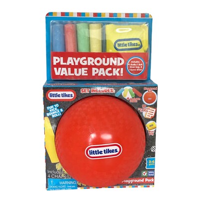 Little Tikes - Playground Value Pack Ball Bean Bag And Chalks