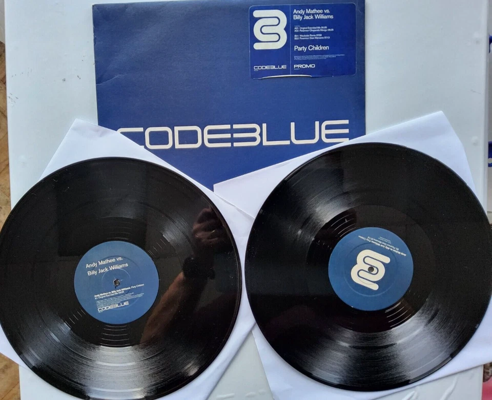 Andy Mathee vs. Billy Jack Williams – Party Children 2 x 12" vinyl record 2000 Foto 2 de 4