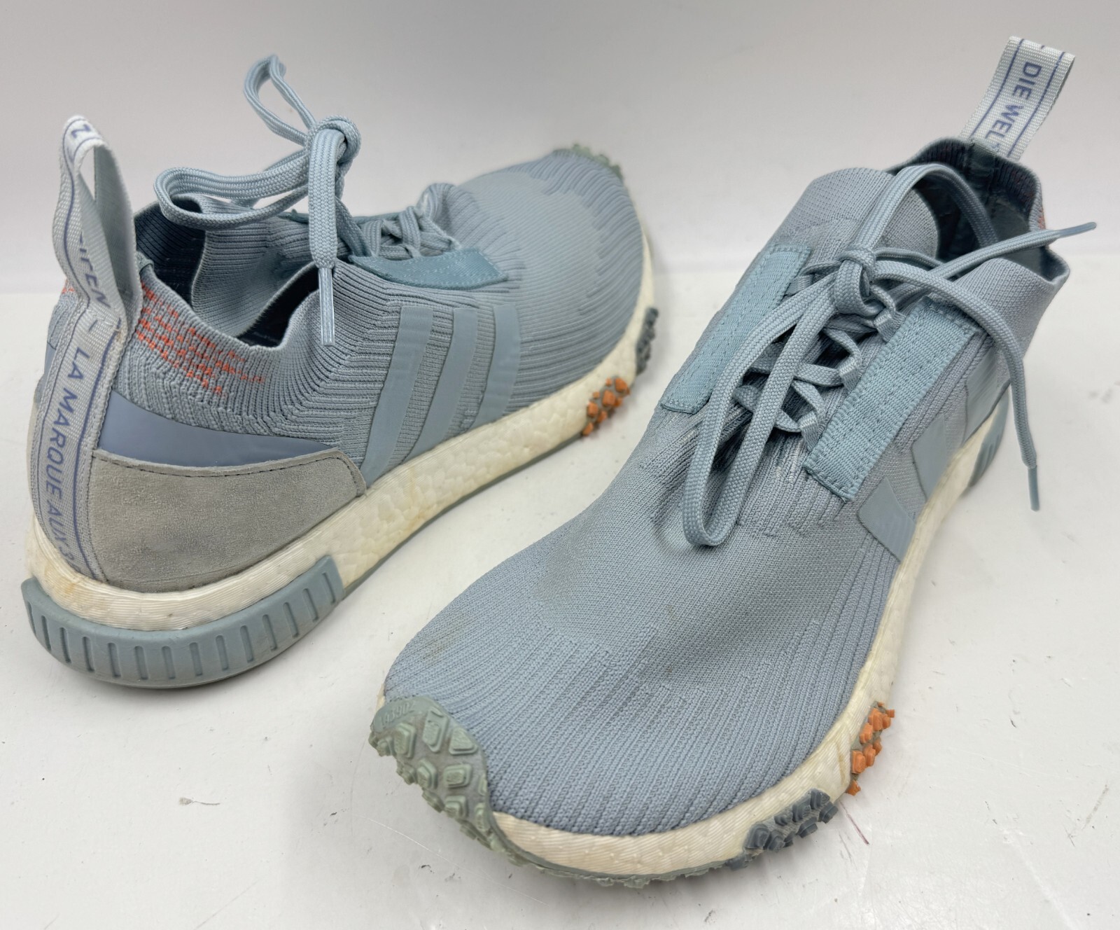 Adidas NMD Racer Women's Sneakers Size 8.5 Blue Athletic Shoes CQ2032 thumbnail 3