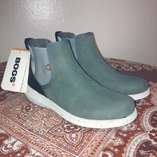Bogs Juniper Chelsea II Women's Casual Boots, Dark Spruce, US 6 EU 37 NWT