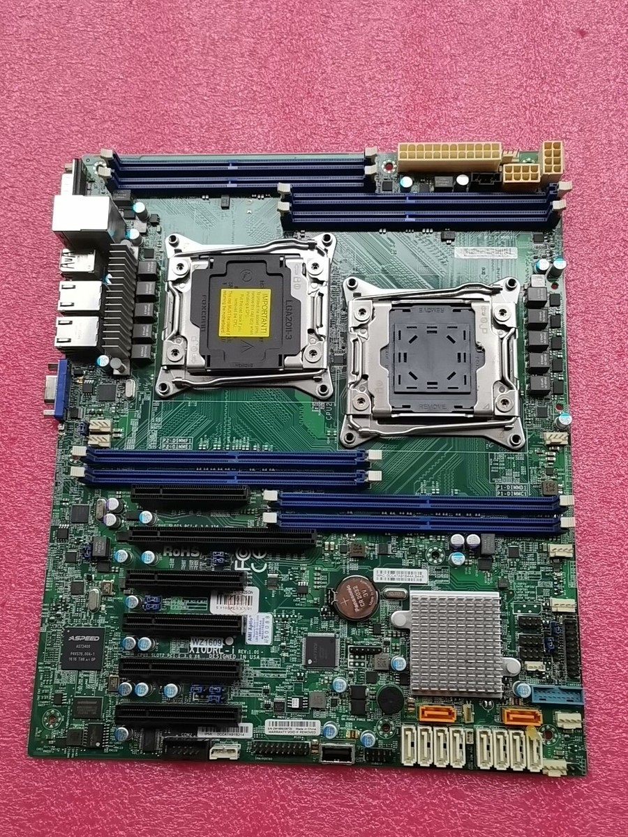 FOR Supermicro X10DRL-I E5-2600 DDR4*4 LGA 2011 Intel 128GB