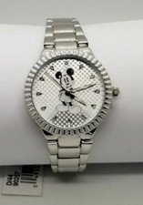  12 DISNEY MICKEY MOUSE LADIES HIGH QUALITY WATCH W/ BOX MCKAQ1483 Retail 30