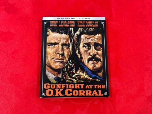 GUNFIGHT AT THE O.K. CORRAL 4K UHD Blu Ray Kino Lorber IMPORT - Picture 1 of 6