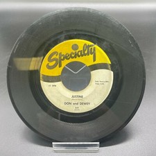 DON and DEWEY 7" Record - Justine / Bim Bam - SPECIALTY 631 R&B Rocker 45 a1839 DON and DEWEY 7" Record - Justine / Bim Bam - SPECIALTY 631 R&B Rocker 45 a1839