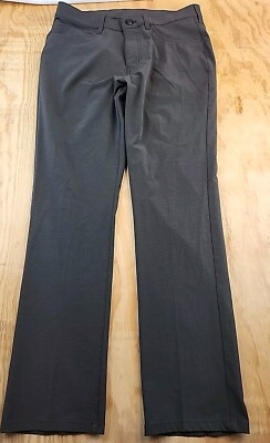 Callaway Dark Green Golf Pants Lightweight Polyester Blend Mens 32 x 30 