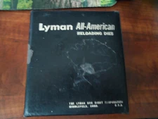 Lyman Deluxe All-American 3 Die Pistol Set Magnum Reloading A-A Dies 41 S & W