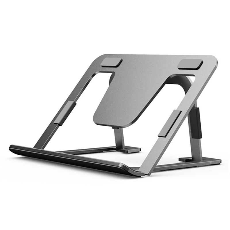 Laptop Stand New Aluminum Alloy Desktop Folding Rack Foldable Notebook Holder-image