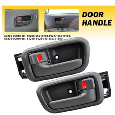 For Toyota Tundra 00-06 Front Left Right Gray Interior Door Handle Armrest Pull