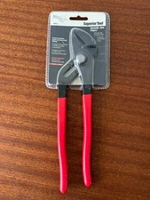 Superior Tool 06010 10" Smooth Jaw Plier Non-Marring Pipe Wrench Protects Finish