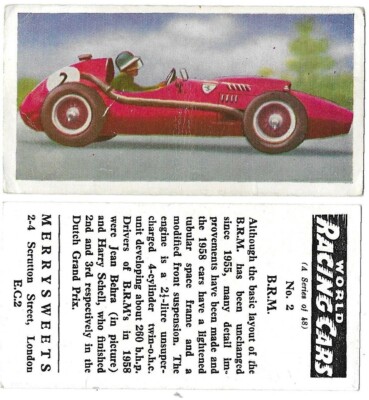 Merrysweets - World Racing Cars - 1959 - Auswahl aus Liste (GF)