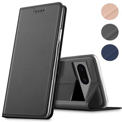 Handy Hülle für Google Pixel 7 Case Schutzhülle Tasche Slim Flip Cover Etui