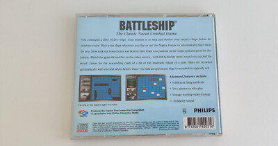 Jeu Battleship Sur Philips CD-i – Complet, Très Bon état, Rétro Gaming