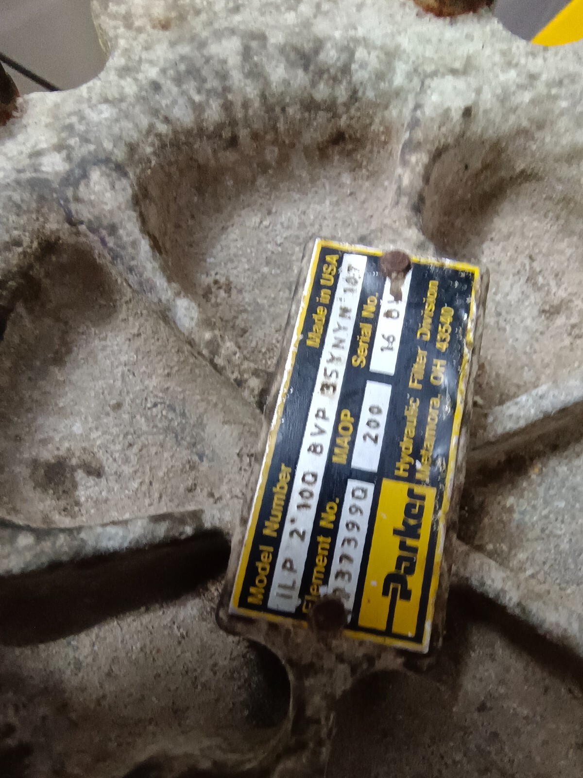 PARKER Hydraulic Oil Filter Cart 5MFP240SA10QBVPI1 Max. Pressure 1/2