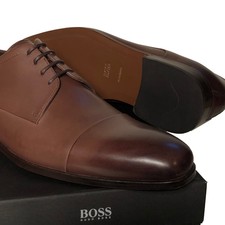 hugo boss cap toe oxford