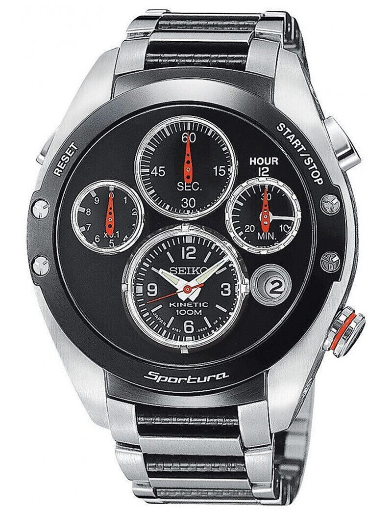 Seiko Sportura Honda Formula 1 / F1 Chronograph SLQ021 New Seiko Sportura Honda Formula 1 / F1 Chronograph SLQ021 New