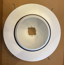 Nicor NA17506WH 6"  Eyeball Hi Hat Trim Uses BR30 & Par 30 Lamps (not included)