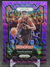 Pascal Siakam 2023-24 Panini Prizm Monopoly Purple Toronto Raptors