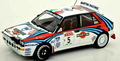 LANCIA DELTA HF INTEGRALE MARTINI #5 1st SANREMO 1992 KYOSHO