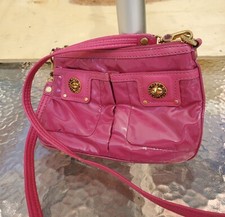 Handbag Marc By Marc Jacobs Women's Pink Percy Crossbody Turnlock Leather Bag