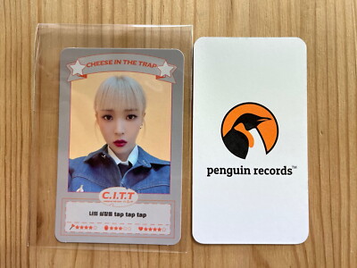 MAMAMOO MOON BYUL C.I.T.T Cheese in the Trap LIMITED PHOTO CARD